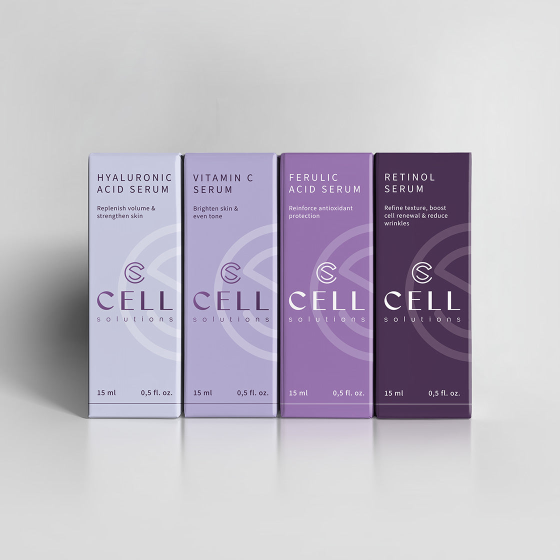 Set Seren (4 Stück je 15 ml alle Sorten)